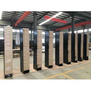 ISO Certificate 2200mm Height Gold Safety Lockers For Office