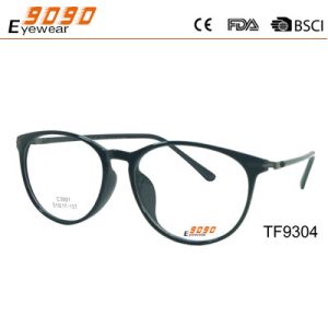 China Oval fashionable frame made of TR90 optical frames ,suitable for men and women on sale