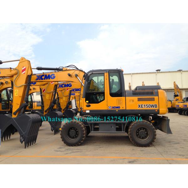 Strong Gradeability Heavy Earth Moving Machinery 15 Ton Excavator XCMG XE150WB
