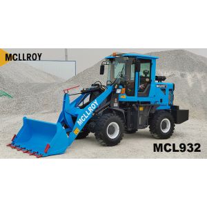 Small Four Wheel Drive Loader Compact Articulated 79hp 58kw Power