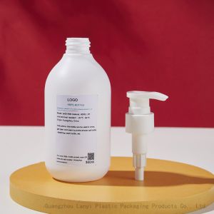 Matte HDPE White Boston 300ml 10oz Shampoo Pump Bottles