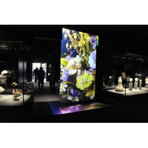 Hologram Advertising clear rear projection film / Double Sided Projection Screen