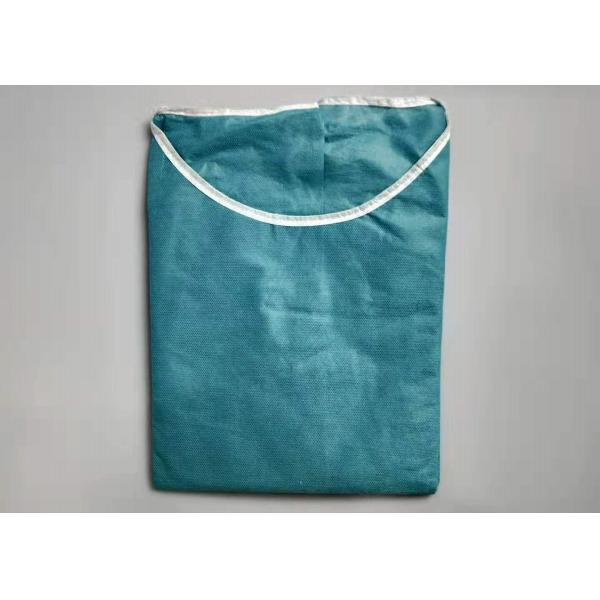 Buy Green Patient Medical Scrub Suits Disposable Isolation Gowns CE / ISO13485 at wholesale prices