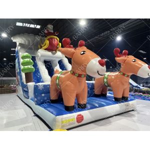 Commercial Kids and Adult Inflatable Slide for Christmas