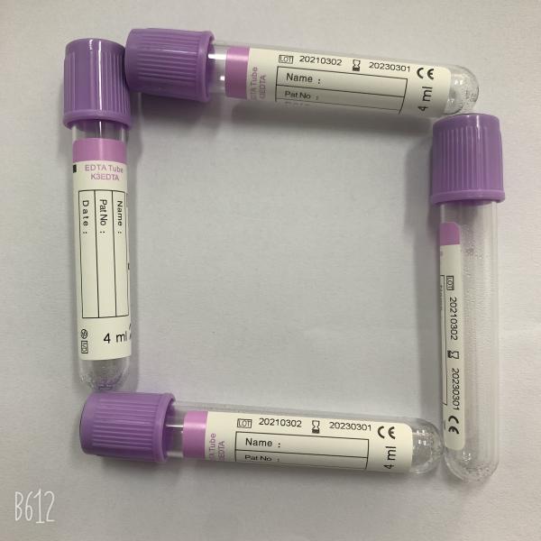 Buy Disposable Sterilized Clinical Hematology K2edta Tubes at wholesale prices