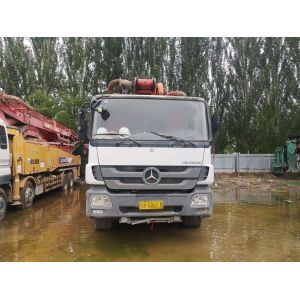 Quality Structure Cylinder Type Used Heavy Equipment for Putzmeister 56 Meter Concrete Pump Truck for sale