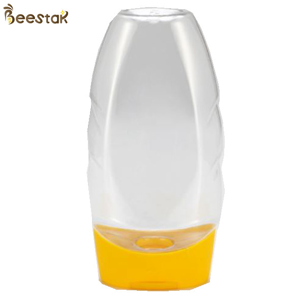 Buy Food Grade Plastic Factory Price Special Plastic Honey Jar And Spoon 335ml Empty at wholesale prices