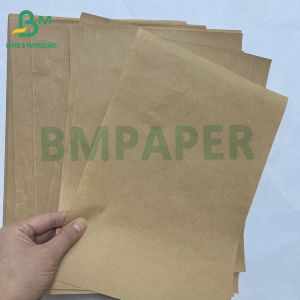 50gsm - 200gsm Sturdy Brown Kraft Paper Roll with Good Expansible