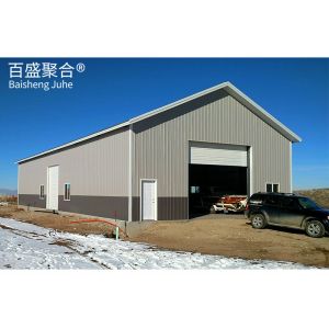 Insulation Sandwich Panel Heavy Pre-engineered Steel Structure Prefabricated Car