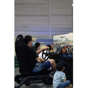 Aluminium Monocoque PC Racing Simulator With 3 Pedals