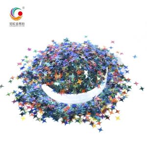 Ink Mermaid Eye Glitter Pigment Powder Mix In Epoxy Resin