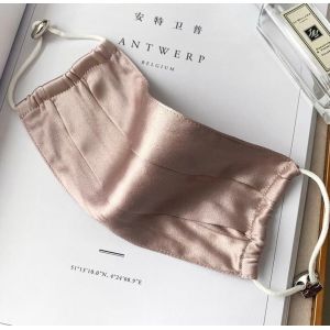 Quality Reusable 16mm 100% Mulberry Silk Face Mask Protective Use for sale