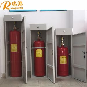 FM200 Gas Suppression System Cabinet Capacity 70kg With Alarm System