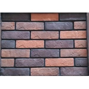 Quality Colored Wall Decoration Faux Exterior Brick With Low Absorption for sale