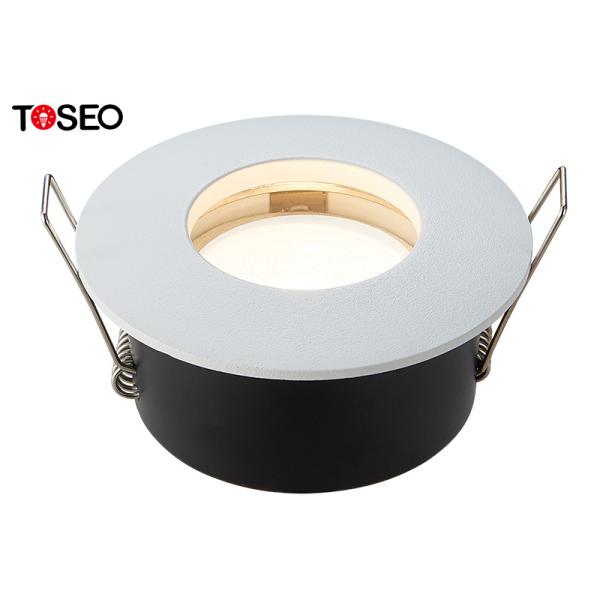 Buy IP Rated Bathroom Waterproof Downlight Ip65 White / Black / Chrome at wholesale prices