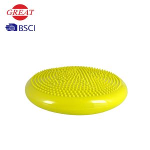 China Yellow Pilates Stability Cushion , Anti Blast Stability Balance Board on sale