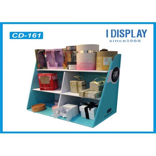 Eye Catching Promotional Countertop Retail Displays 4 Colors Offset Printing