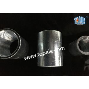 Rigid Coupling Zinc Plated Steel , IMC Conduit Fittings , Electrical Galvanized