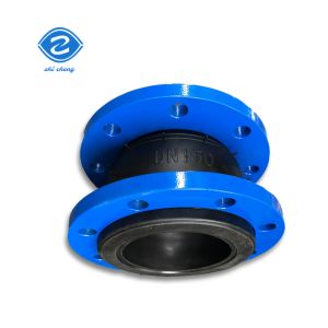 Quality Flange DN50 Flexible Rubber Bellows For Piping Irrigation Expansion for sale