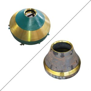 High manganese steel crusher concave and mantle with high wear resistance