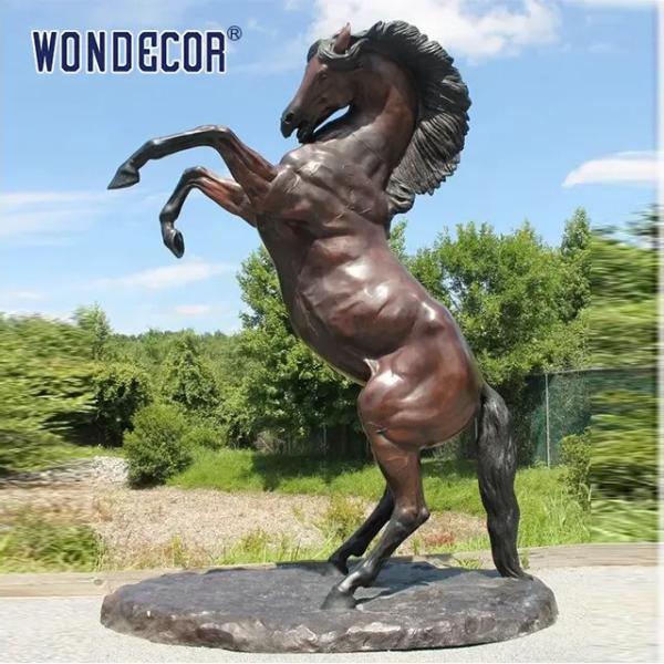 Large Bronze Horse Sculpture for Outdoor Square Garden Decoration