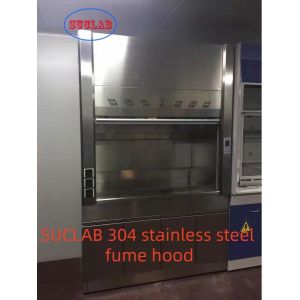 Ducted Fume Hood Laboratory Fume Hoods with 1850m3/h Air Volume and Ducted