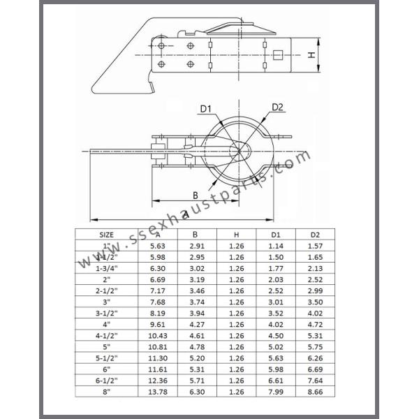 8" Stainless Steel Exhaust Parts Straight Stack Rain Cap