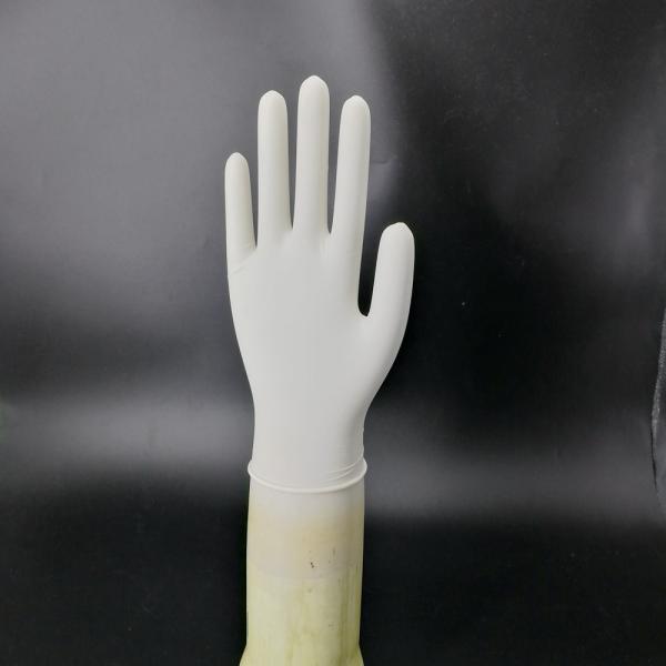 Powder Free Vinyl 240mm Nitrile And Latex Gloves Disposable