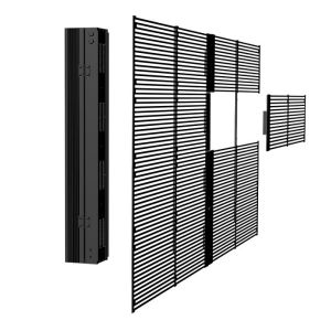 P7.8-7.8 HD Outdoor Transparent LED Display 5000nits brightness SMD1921 for