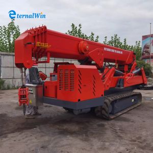 12ton Mobile Spider Crane Diesel Engine Electric Construction Machinery