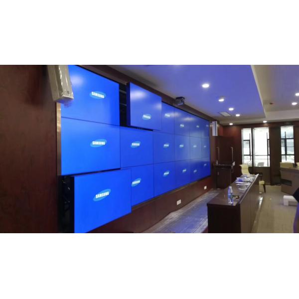 Buy 250W 3×3 4k 55 Inch 450cd/m2 1.8mm Bezel LCD Digital Signage at wholesale prices