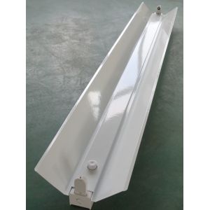 fluorescent light fixture with cover 2x36w