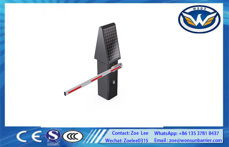 Solar-Powered Barrier Gate