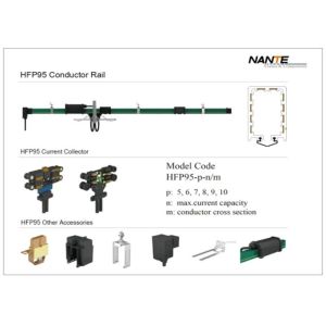 Mobile Electrification Conductor Rail System , Hfp95 Series Crane Component