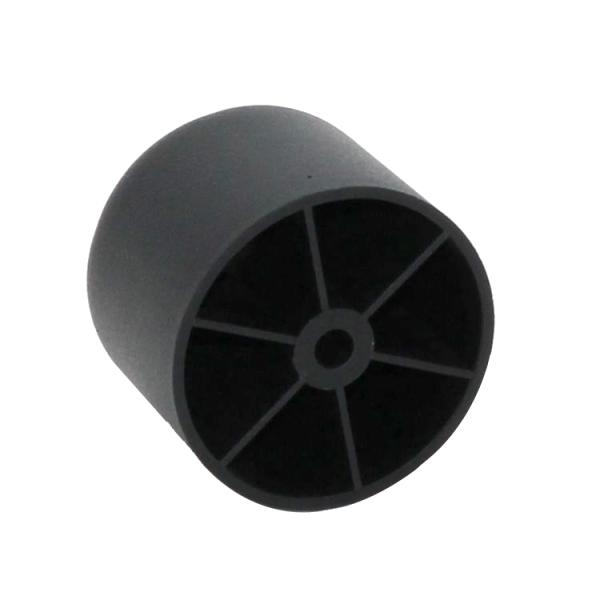 KR-P0159 Smooth Round Furniture Legs , 50*45*40mm Plastic Bed Frame Feet Quick Install