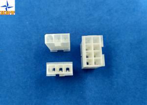 Quality Single Row 4.2mm Pitch Power Connector Plug Housing with Panel Mounting Ears for sale