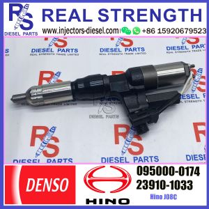 Common Rail DENSO Diesel Injector 095000-0174 23910-1033 For HINO