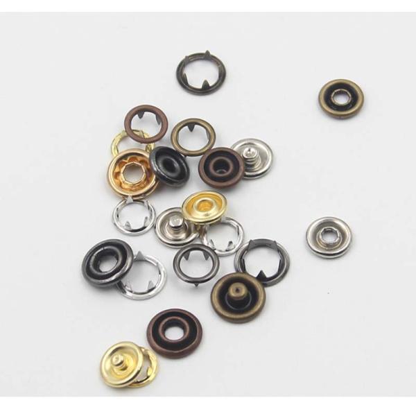 2021 Metal button factory Spring press button Snap Fasterner