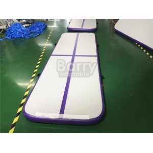 Outdoor Small Portable Kids A Purple Air Track Gymnastics Mat For Body Building