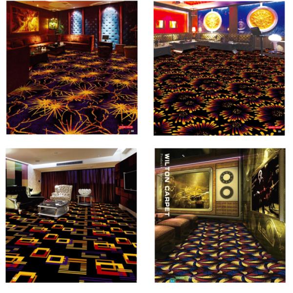 Shanghai starry sky pattern striped wilton carpet for luxury hotel