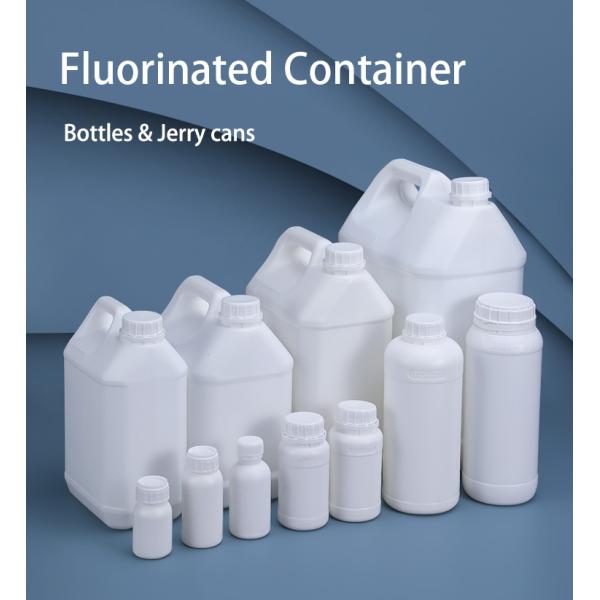 1000ml Empty HDPE Laboratory Reagent Bottle Narrow Mouth Acid Resistance