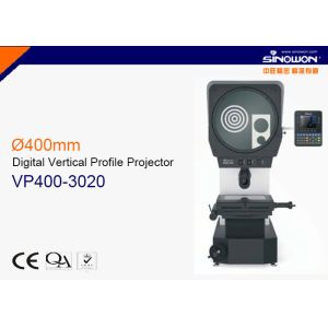 Quality LED Illumination ( 3.2V / 10W ) Ø400mm Optical Measuring Machine , Digital Vertical Profile Projector for sale