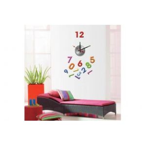 Numbers Vinyl Wall Decoration Sticker Clock 10A007