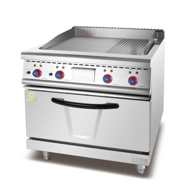 Buy Gas Powered Restaurant Kitchen Cooking Equipment With Custom Gas Valve at wholesale prices