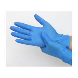 Medical Grade Blue Nitrile Exam Gloves