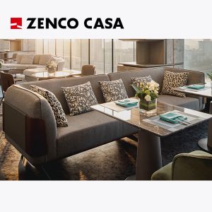 Veneer Hotel Lobby Furniture With Hotel Lobby Sofa And Coffee Table