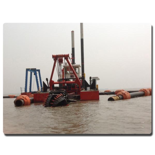 20 Inch Cutting Suction Dredger With 1050 Cbm/H Sand / Mud Dredging From River Sand Sea