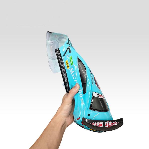 1 14 Ratio LED Light Drift Electric 4WD Racing Car with 2.4G Speed Remote Control