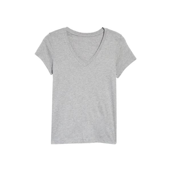 Hot Sale Summer Casual Workout Deep V neck Pure Cotton Short Sleeve Women T Shirt