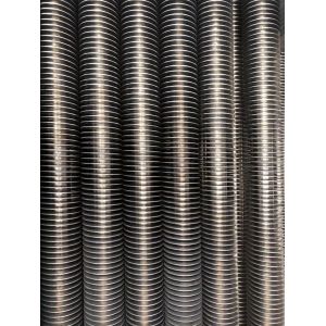 Round SCH40 Bare Oiled Galvanized U Fin Tube 1mm - 5mm